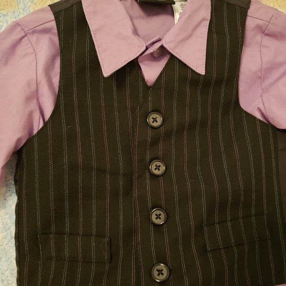 TFW purple and black Baby Suit - 18 months - Picture 3 of 6